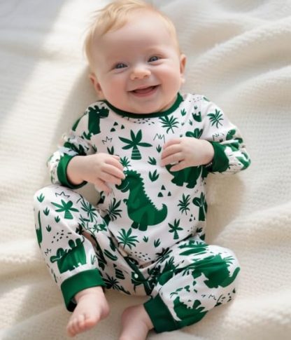 Adorable Bear-Themed Outfit for Baby Boys - Image 3