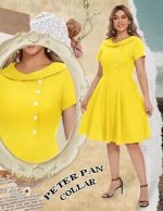 Vintage-Inspired 1950s Swing Cocktail Dress - Image 3