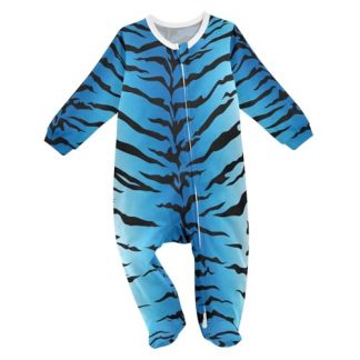 Cozy Cotton One-Piece Baby Romper with Long Sleeves and Footies
