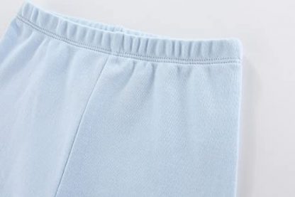 Unisex Cotton Leggings 4-Pack for Newborns - Image 3