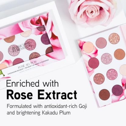 12-Shade Eyeshadow Palette with Shimmer, Matte & Satin Finishes - Image 5