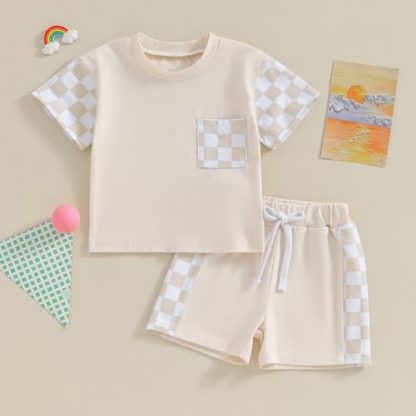 Charming Summer Outfit Set for Toddler Boys - Image 2