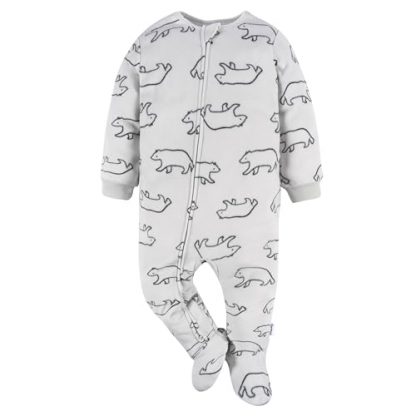 Unisex Baby Flame-Resistant Fleece Footed Pajamas (3-Pack) - Image 3