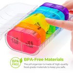 Convenient Daily Pill Organizer with AM/PM Compartments - Image 6