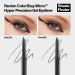 Long-lasting Precision Gel Eyeliner with Built-in Smudger, Waterproof in Elegant Brown - Image 6