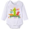 1st Happy Birthday White