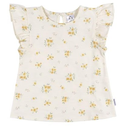 Girls' Nature-Inspired Short Sleeve T-Shirts, Pack of 3, Size 4T - Image 3