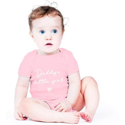 "Charming Daddy's Little Girl" Baby Bodysuit - Image 2