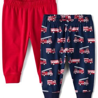 Comfortable Newborn Jogger Bottoms Duo Pack