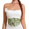 Green Butterfly Short Torso