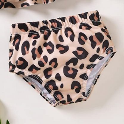 Adorable Toddler Girl Two-Piece Bathing Suit for Beach Fun - Image 5
