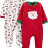 Red Santa/White Penguin