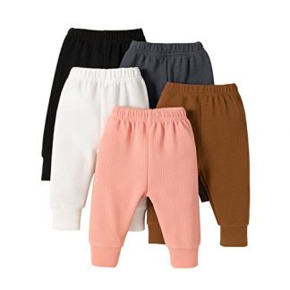 Soft & Stylish Toddler Pants - 5-Pack in Vibrant Colors