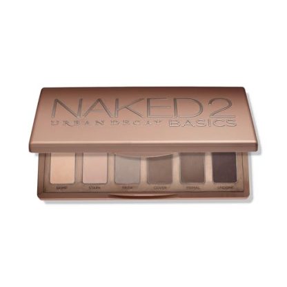 Miniature Matte Nude Eyeshadow Palette with Mirror