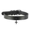 Black Inverted Cross