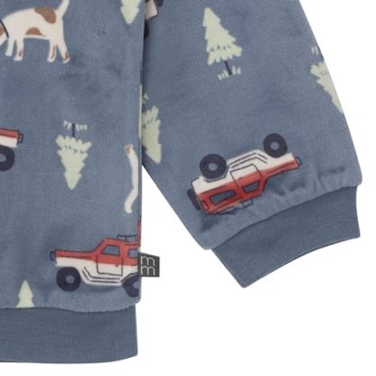 Toddler's Bunny Fleece 2-Piece Pajama Set - Image 5