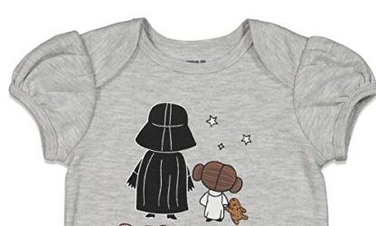 Galactic-Themed Baby Girl's Bodysuit for Special Occasions (Newborn - 24 Months) - Image 3