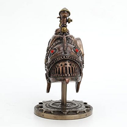 Intricate Steampunk Submarine Fantasy Statue - Image 7