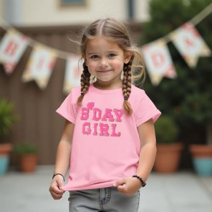 Sparkling Birthday Celebration Tee for Toddlers - Image 4