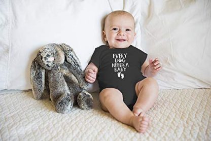 "Paws & Giggles" - Unisex Baby Bodysuit with Pet Humor - Image 3