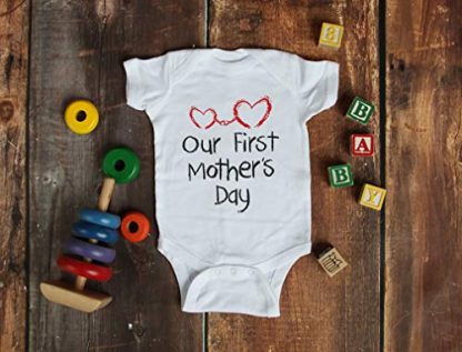 "Straight Outta Mommy" Humorous Newborn Bodysuit - Image 7