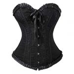 Victorian-Inspired Steampunk Corset and Skirt Set - Image 4