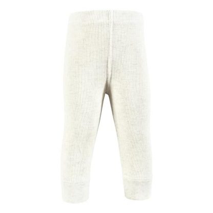Cozy Thermal Ankle Pants for Babies & Toddlers, Acorn Botanical - 4 Pack - Image 5