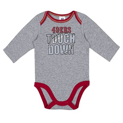 Unisex Baby Long-Sleeve Football Team Onesies (2-Pack) - Image 3
