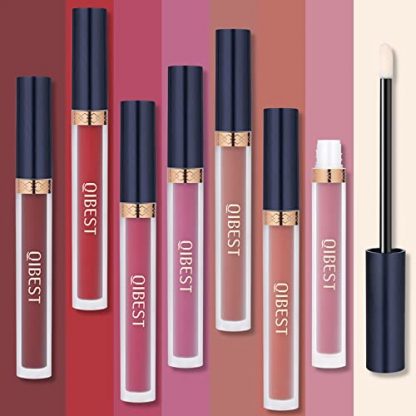 Velvet Matte Lipstick and Lip Plumper Set – 8 Piece Collection - Image 3