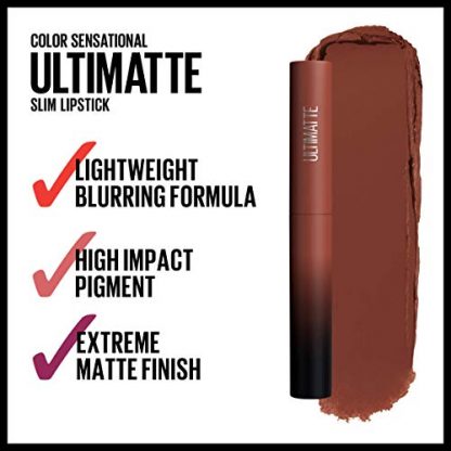 Ultra Matte Intense Lipstick in Cocoa Brown - Image 4