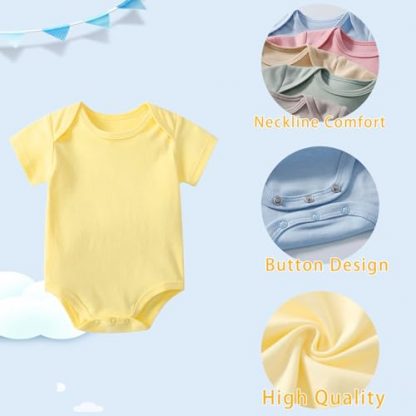 Unisex Newborn Essentials Clothing Set for 0-3 Months - Image 3