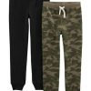Black/Green Camo Kid