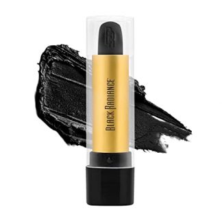 Lustrous Black Lipstick with Perfect Tone