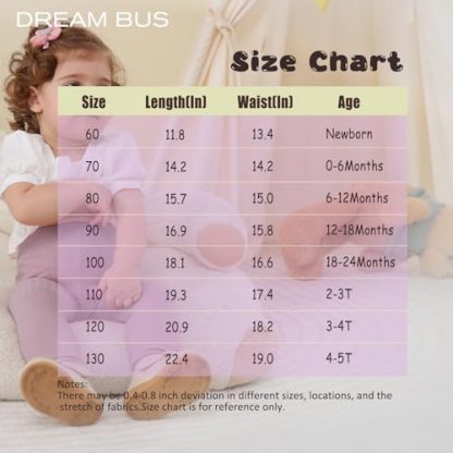 Cozy Cotton Blend Toddler Pants - Pack of 5 - Image 6