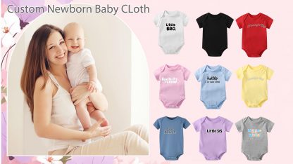 Personalized Newborn Essentials Bodysuit Set - Image 6