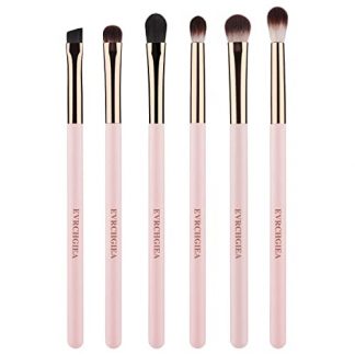 Essential Eye Makeup Brush Set - 6 Piece Professional Eye Brush Collection