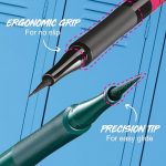 All-Day Precision Waterproof Liquid Eyeliner in Black - Image 3