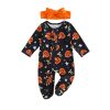 Pumpkin & Bow Black