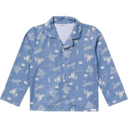 Unisex Toddler 2-Piece Woodland Theme Pajama Set - Image 2