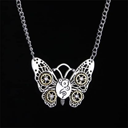Vintage Steampunk Honey Bee Pendant Necklace - Image 3