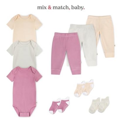 Unisex Baby 6-Pack Essential Bodysuits - Image 2
