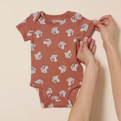 Unisex Short-Sleeve Bodysuits for Toddlers and Babies, Multipacks - Image 6