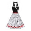 Black and White Polka Dots