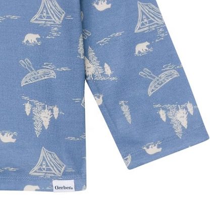 Unisex Toddler 2-Piece Woodland Theme Pajama Set - Image 5