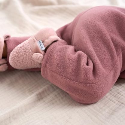 "Cuddly Microfleece Pants for Baby Girls, Pack of 4" - Image 4