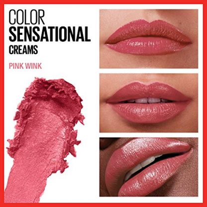 Sensational Cream Finish Hydrating Lipstick in Coral Pink - Image 3
