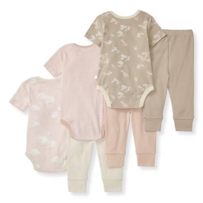 Unisex Baby 6-Piece Outfit Set in Organic Cotton - Image 2