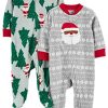 Grey Santa/Christmas Print