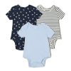Bunnies/Light Blue/Stripe