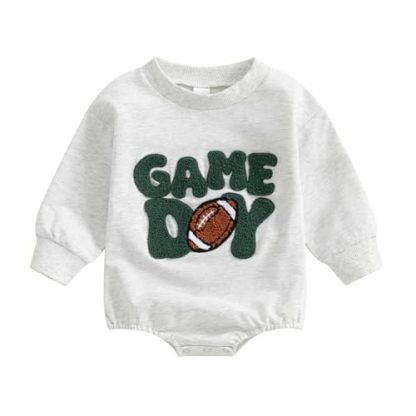 Comfy Infant Fall-Winter Oversized Sweatshirt Romper